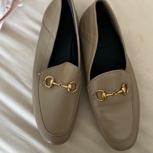 LAST 24 hours!!! Gucci 37 loafers beige horsebit Princeton